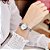 Relógio Feminino Top Luxo Rhinestone Watch em Aço Inoxidável Quartzo - Imagem 2