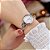 Relógio Feminino Top Luxo Rhinestone Watch em Aço Inoxidável Quartzo - Imagem 5