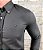 Camisa Masculina TH Manga Longa Cinza Escuro - Imagem 2