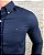 Camisa Masculina TH Manga Longa Azul Marinho - Imagem 2
