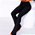 Calça Flare em Suplex Feminina Cintura Alta Legging Preto - Imagem 1