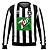 Moletom Time BOTAFOGO Listrado Preto - Imagem 1
