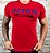 Camiseta Masculina ABERCROMBIE & FITCH Vermelho Diferenciada - Imagem 1