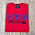 Camiseta Masculina ABERCROMBIE & FITCH Vermelho Diferenciada - Imagem 3