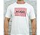 Camiseta Masculina HB Branco Diferenciada - Imagem 1