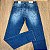 Calça Masculina Jeans JOHN JOHN Azul Médio Manchada - Imagem 2