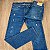 Calça Masculina Jeans ARMANI Azul Básico Skinny Desfiada - Imagem 1