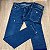 Calça Masculina Jeans ARMANI Azul Médio Desfiada - Imagem 1