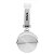 Fone de Ouvido AIWA com Microfone e Cabo de 1.2 Metros Branco com Prata - Imagem 1