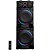 Caixa Karaokê AIWA 10" 2.500 Watts P.M.P.O com Bluetooth / USB e Rádio FM Preto - Imagem 1