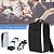 Games - Mochila para Viagem Portátil VAORLO para PS5 PlayStation5 Console Bolsa de Armazenamento à Prova de Choque Proteção à Prova D'água Preto com Branco - Imagem 2