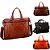 Bolsa Masculina Executiva para Notebook Negócios Viagem - Imagem 6