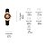 Relógio Feminino MONTRE Conjunto com Pulseira de Couro Colar Anel Brinco - Imagem 6