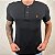 Camiseta Masculina RL Henley Preto - Imagem 1