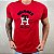 Camiseta Masculina TH Vermelho New York Diferenciada - Imagem 1