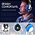 Fone de Ouvido Gamer KP-491 Headset com Led e Microfone KNUP - Imagem 7