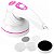 Massageador Corporal MEGASTAR 220V ~ 50Hz Branco com Rosa - Imagem 2