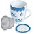 Caneca de Porcelana LYOR Super White com Tampa e Filtro 310ml - Imagem 1