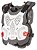Protetor Peitoral para Moto Alpinestar A-1 Plus Chest 6700120 Branco - Imagem 1