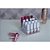 Organizador de Cosméticos 11,2x11,2x7,5cm em Cristal com 16 Divisões Compacto DELLO - Imagem 1