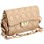 Bolsa Feminina Luxo com Detalhes em Matelassê Transversal com Alça Corrente - Imagem 1
