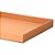 Bandeja em MDF Retangular com Corino 32x49x04cm Bege MART - Imagem 2
