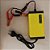 Carregador de Bateria para Motor de Moto Portátil de 12V LED com Display Automático Amarelo - Imagem 5