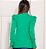 Blusa Modal Manga Longa Princesa Bufante Verde Tamanho Único - Imagem 3