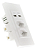 Tomada com Entrada USB Carregador Universal Duplo - Imagem 3