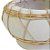 Vaso em Dolomita Redondo ENTRECASA Off White 14x12 cm - Imagem 2