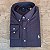 Camisa Masculina PRL Manga Longa Marrom - Imagem 4