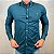 Camisa Masculina PRL Manga Longa Verde - Imagem 1