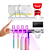 Esterilizador e Dispensador para Pasta de Dente 03 em 01 Luzes Ultravioletas para Escova Elimina 99% de Germes e Bactérias - Imagem 8