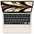 APPLE MacBook Air A2681 MLY23LL (2022) de 13.6" M2 8GB RAM / 512GB SSD Starlight - Imagem 1