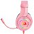 Games - Headset Gaming REDRAGON Hylas H260P-RGB com USB / 3.5 mm para PC / PS4 / Xbox e Nintendo Switch Rosa com Cinza - Imagem 3