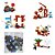 Blocos de Montar PLAY BOH Educativo Infantil Carrinhos Veículos Pirata WELLKIDS - Imagem 4