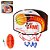 Jogo de Basquete Kit com 04 Peças Tabela + Aro + Bola Infantil - Imagem 1