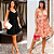 Vestido Curto Boneca Regata com Amarração Tamanho Único - Imagem 9