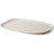 Bandeja de Cerâmica com Ondulações 32x23cm Branco MART - Imagem 1
