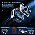 Carregador Automotivo 2023 sem Fio Bluetooth 5.0 Radio Car Kit Mãos Livres Chamada Mp3 Player Receiver V5.0 Conexão Ultra-segura entre o Telefone e o Adaptador - Imagem 5