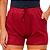 Short Feminino de Malha com Bolsos e Cintura Elástica VINHO - Imagem 1