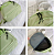 Kit Mochila Feminina Lona Casual Estojo Necessaire Bolsa O4 Peças CINZA - Imagem 3