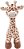 Girafinha de Pelúcia BUBA Antialérgica Baby e Decoração Bebê 40 cm - Imagem 2