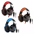 Fone de Ouvido Gamer KP-455A Headset com Led e Microfone KNUP - Imagem 10