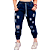 Calça Feminina Jogger Jeans Destroyed Cintura Alta Blogueira Azul Escuro - Imagem 1