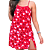Camisola Liganet Estampada Duas Peças - Camisola + Calcinha - Imagem 2