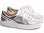 Tênis Feminino TORRICELLA Napa Metalizado Prata Glitter Prata - Imagem 7