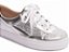 Tênis Feminino TORRICELLA Napa Metalizado Prata Glitter Prata - Imagem 4