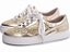 Tênis Feminino TORRICELLA Napa Metalizado Dourado Glitter Dourado - Imagem 6