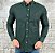 Camisa Masculina PRL Manga Longa Verde Logo Vermelha - Imagem 1